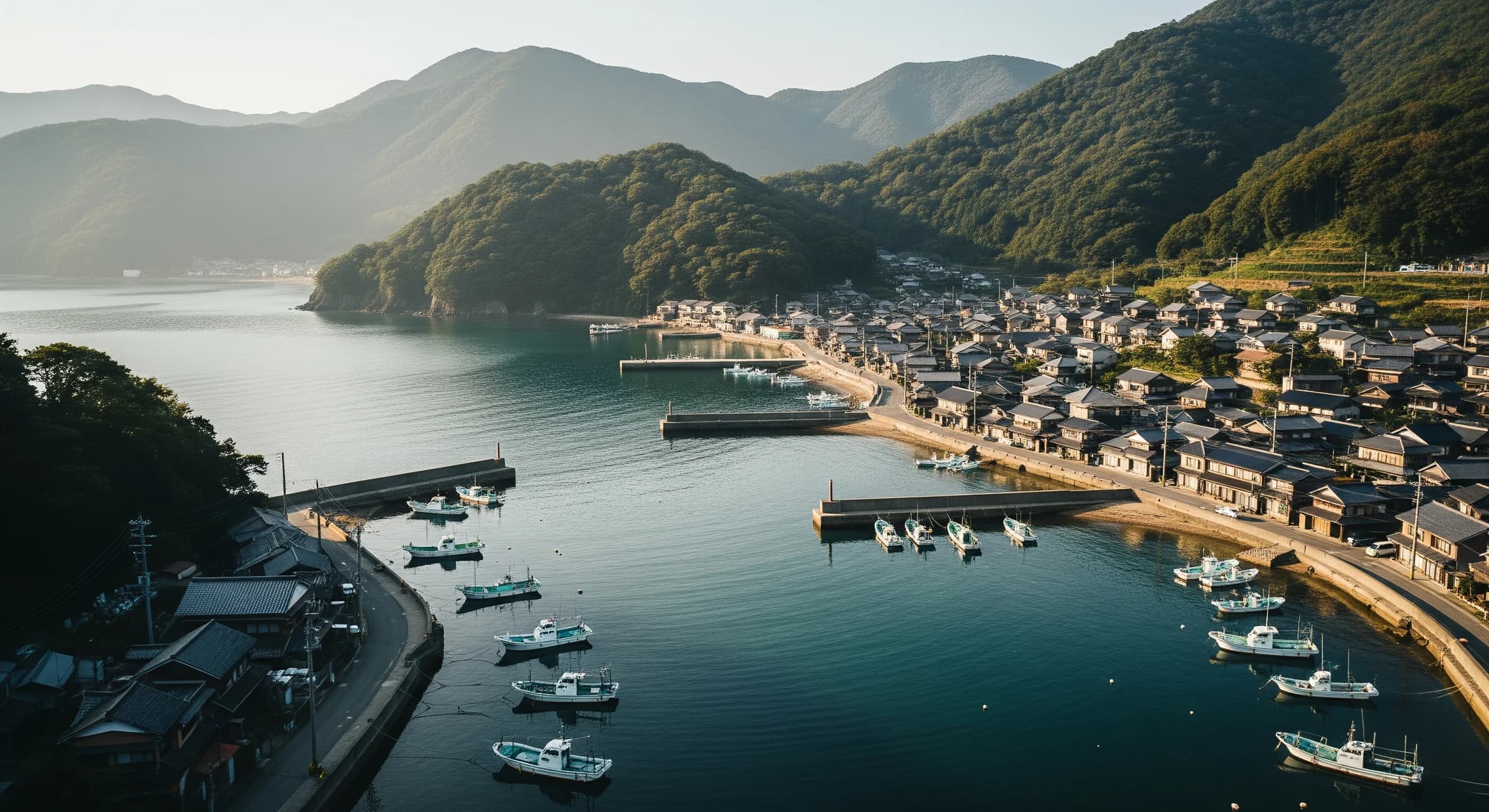 日本の海辺の風景