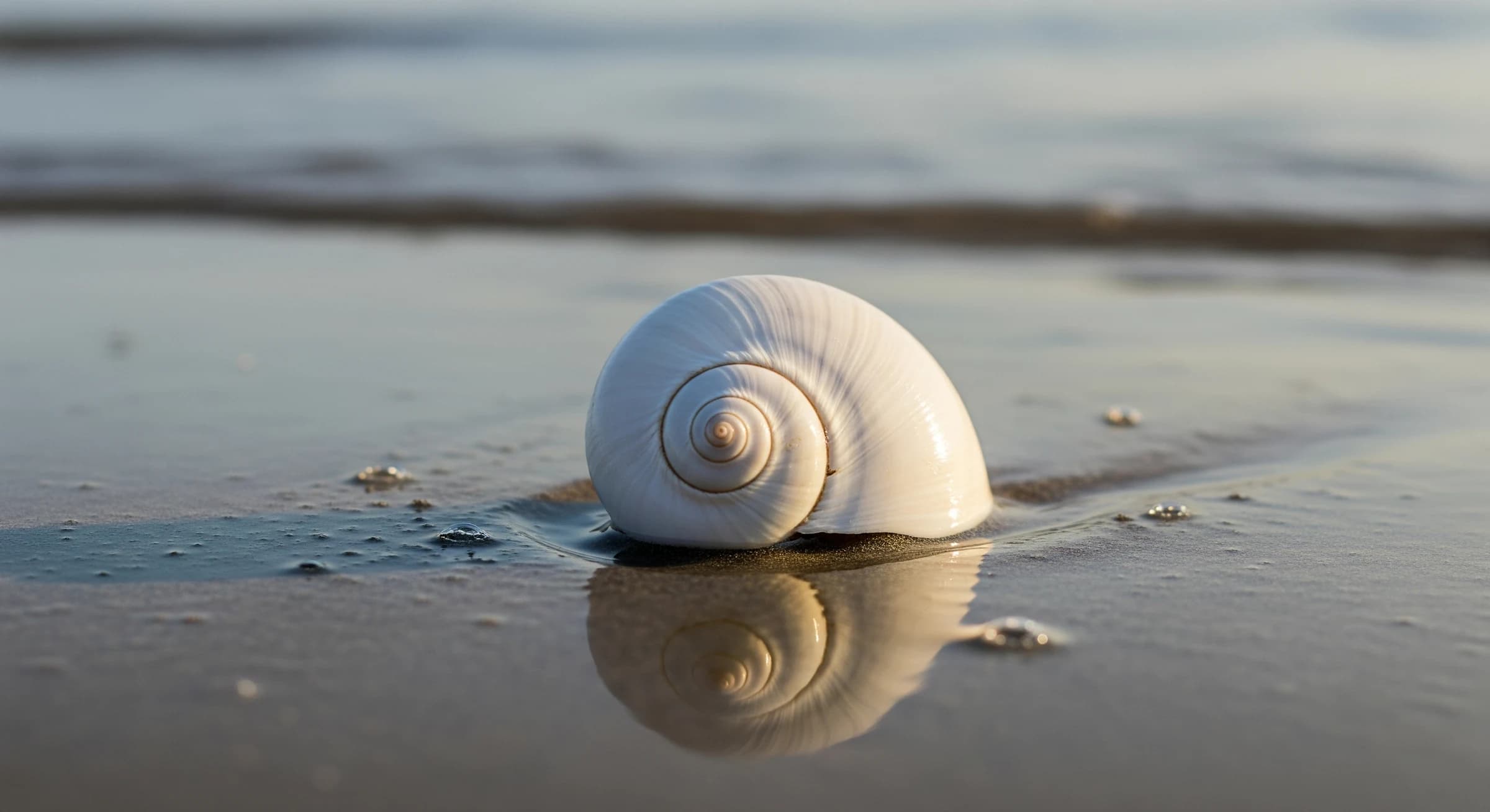 砂浜の貝殻